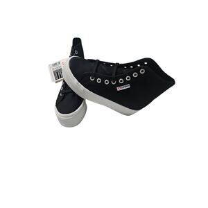 Superga Womens 2708 Hi Tops Black Size 5